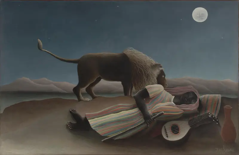 Henri Rousseau's The Sleeping Gypsy